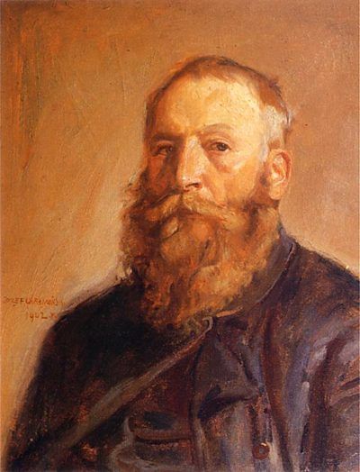 józef chełmoński autoportret